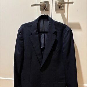 Suit Supply Tropical Weight Navy Blazer (42R)